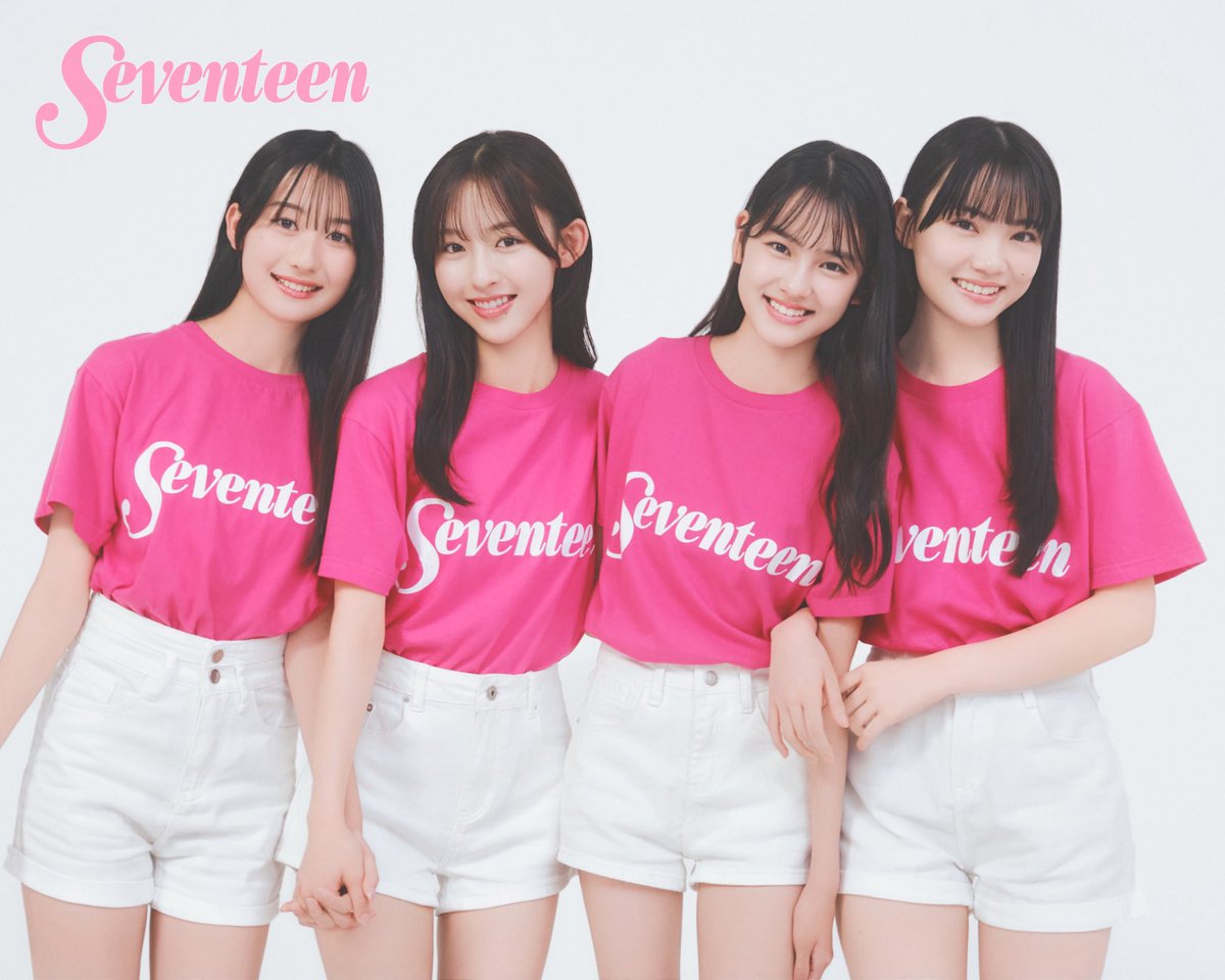 SeventeenJP_mag's tweet photo. 📣【速報！】ミスセブンティーン2026が決定✨️

ミスセブンティーン2026がこちらの４名に決定しました！

🧡#岩瀬夕由 ちゃん（中３）
💛#多田梨音 ちゃん（高３）
💜#平内心音 ちゃん（中３）
🩷#星乃あんな ちゃん（高２） https://t.co/znrLb8RKDo