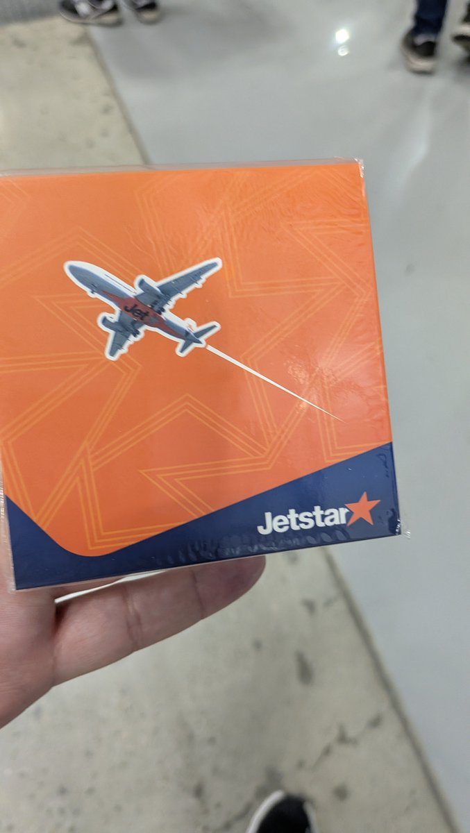 ジェットスターの参加賞ミニノートパッド
