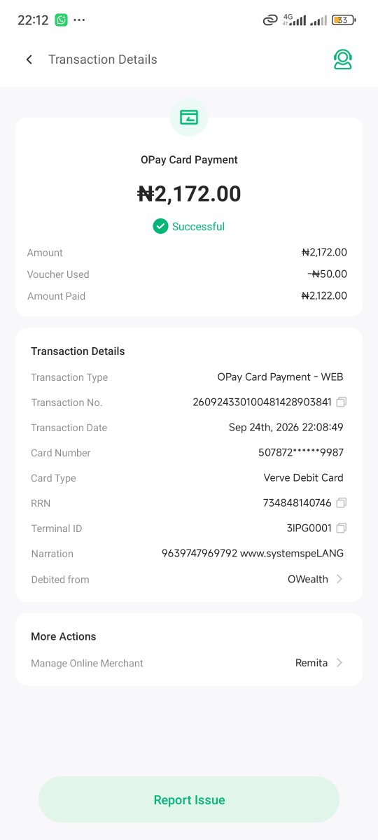 thejoy_gabriel's tweet photo. @RemitaNET This is the payment evidence.  Kindly rectify  the situation https://t.co/SW9WOu1Fzh