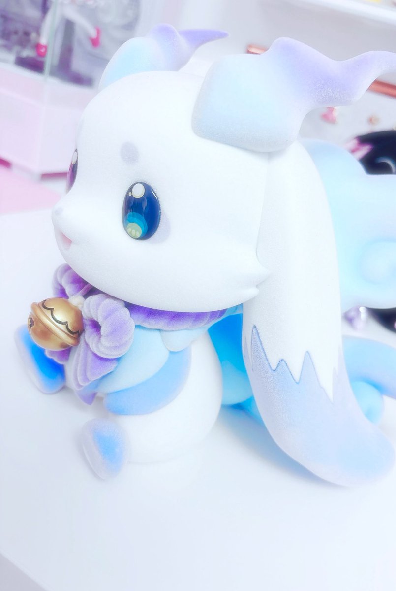 heavenly609's tweet photo. 1/2スケールのフロッキーソフビフィギュアのちょまが届いた！
可愛い(ᐡ o̴̶̷᷄  ̫ o̴̶̷̥᷅ ᐡ)💗
別角度からの📸もツリーに吊り下げとこ🫧

#見るんるん
#ちょまと撮ったよ https://t.co/3EAP1mE0Fc