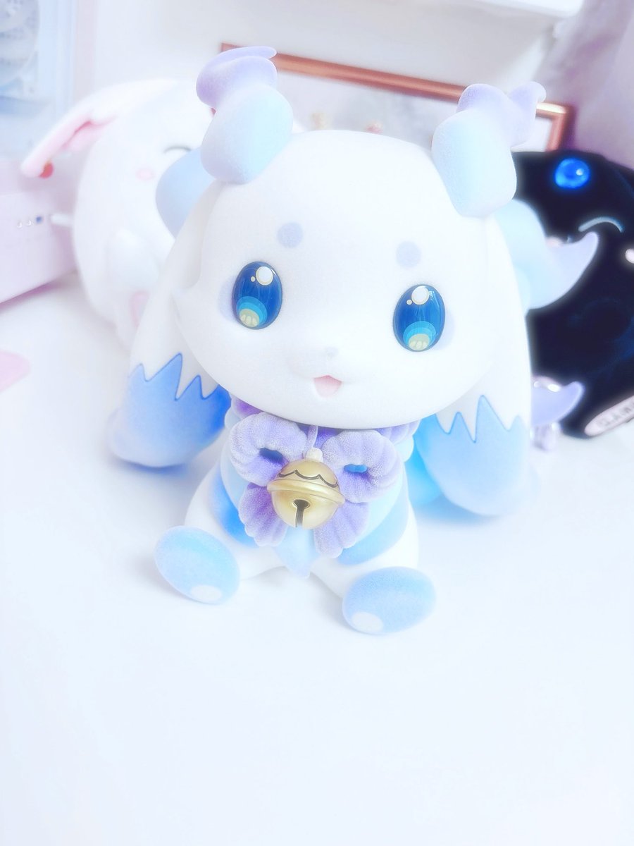 heavenly609's tweet photo. 1/2スケールのフロッキーソフビフィギュアのちょまが届いた！
可愛い(ᐡ o̴̶̷᷄  ̫ o̴̶̷̥᷅ ᐡ)💗
別角度からの📸もツリーに吊り下げとこ🫧

#見るんるん
#ちょまと撮ったよ https://t.co/3EAP1mE0Fc
