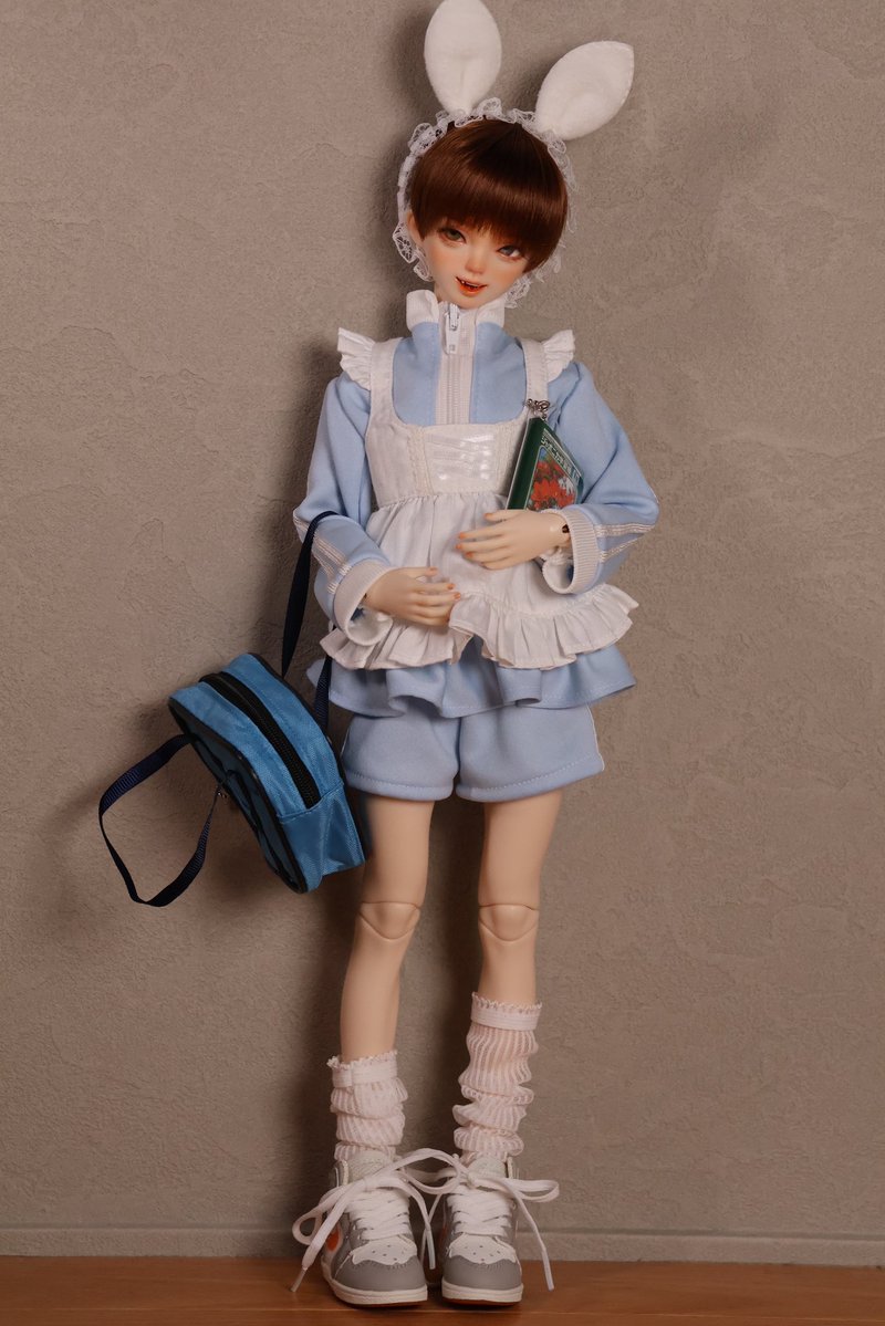 kmtsewing's tweet photo. ジャージメイドからのジャージ
#charmdoll
#dyami https://t.co/VD91ZuVAna