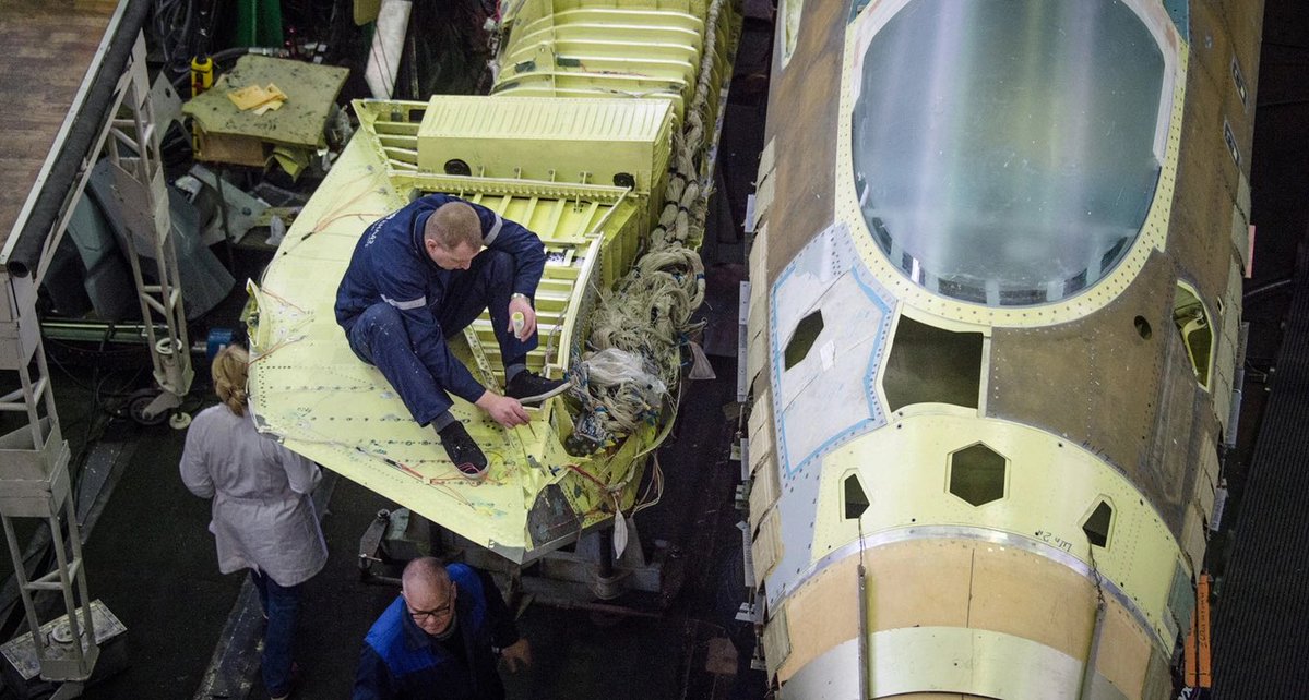 Flanker30MKI's tweet photo. T-50-7 intakes. 

T-50-7 was the second Static ground testing airframe for PAK FA program, first airframe being the T-50-0 https://t.co/zXxMnd5OdT