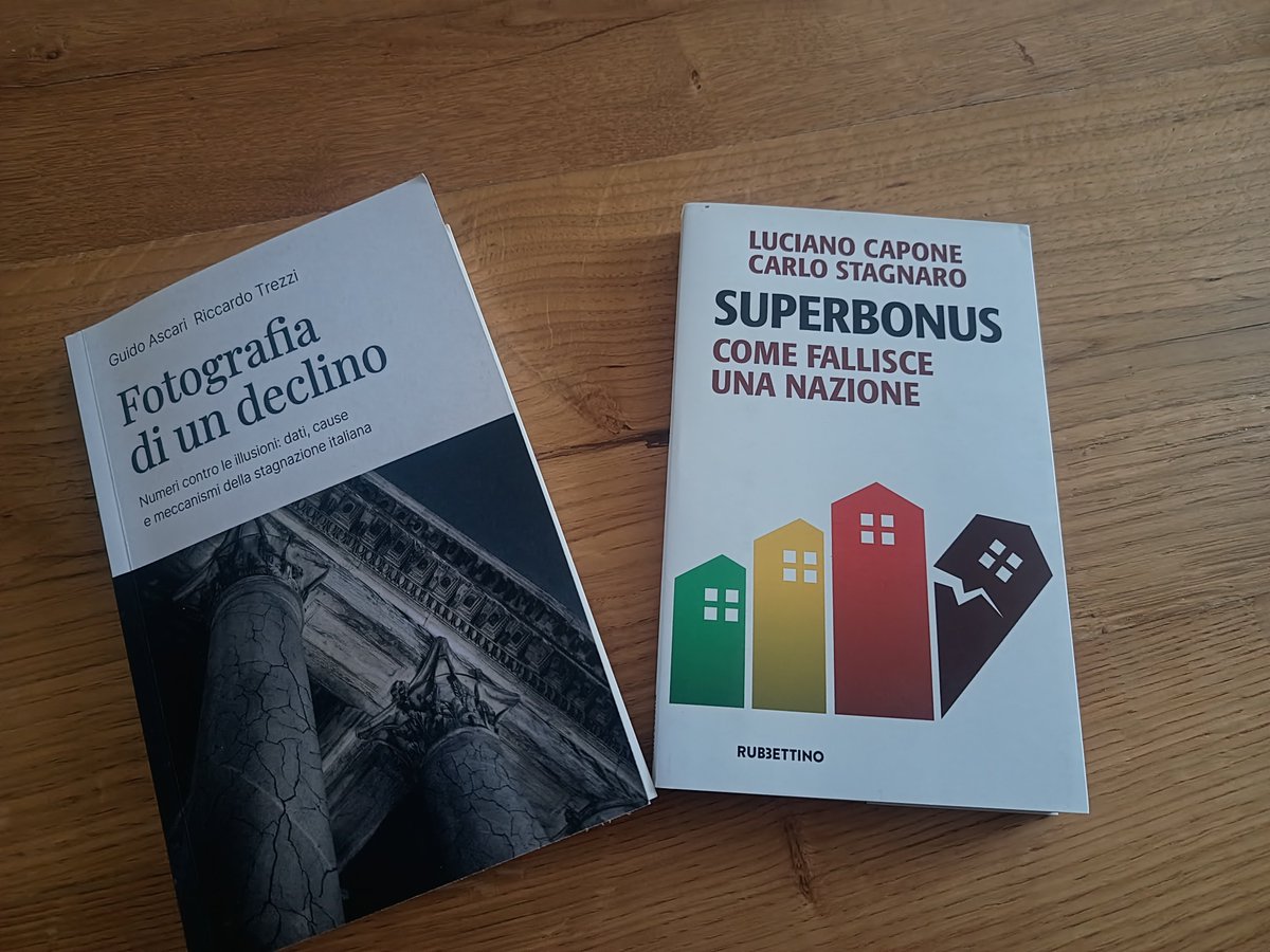 luipanfilibreda's tweet photo. Due libri @RiccardoTrezzi @lucianocapone, se volete capire perché le ns tasse devo essere gestite da chi ha competenza per farlo. I numeri che spiegano l'attuale fallimento di una politica inadeguata,
per un futuro senza slogan, con un indirizzo reale e concreto di lungo periodo. https://t.co/0h7dKLeI9e
