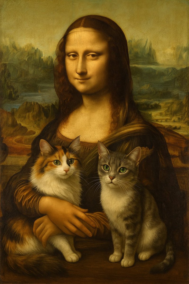 MateoGoinhex1's tweet photo. Mona y Lisa https://t.co/XEznNZXl2t