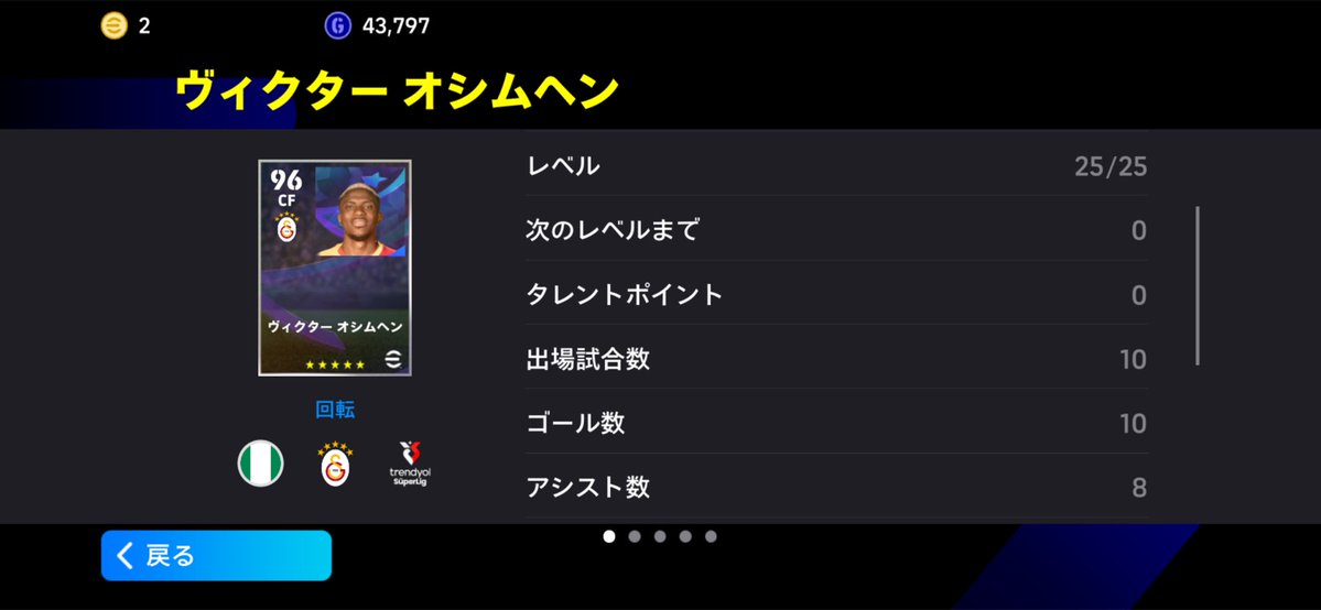 tinder4dm's tweet photo. MVPはこの3人‼️
トロサール10試合12ゴール5アシスト
オシムヘン10試合10ゴール8アシスト
バトラコフ10試合 8ゴール5アシスト https://t.co/jMBl2x7HBD