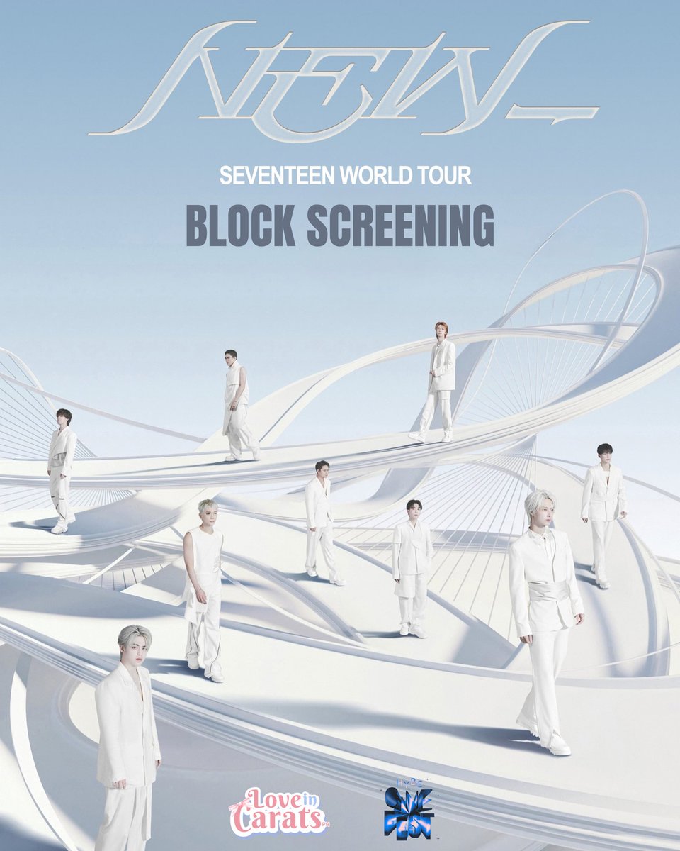 loveincaratsph's tweet photo. 𝘾𝙖𝙧𝙖𝙩𝙙𝙚𝙪𝙡~ 💎

Interest Check! 📢

HYBE CINEFEST: SEVENTEEN WORLD TOUR [NEW_] Block Screening 🩵

📅 October 25, 2026
📍 SM North EDSA

What if we experience the one-of-a-kind concert feels in the cinema together once again? 🎬✨

Stay tuned for more details, Carats~ 🩷🩵