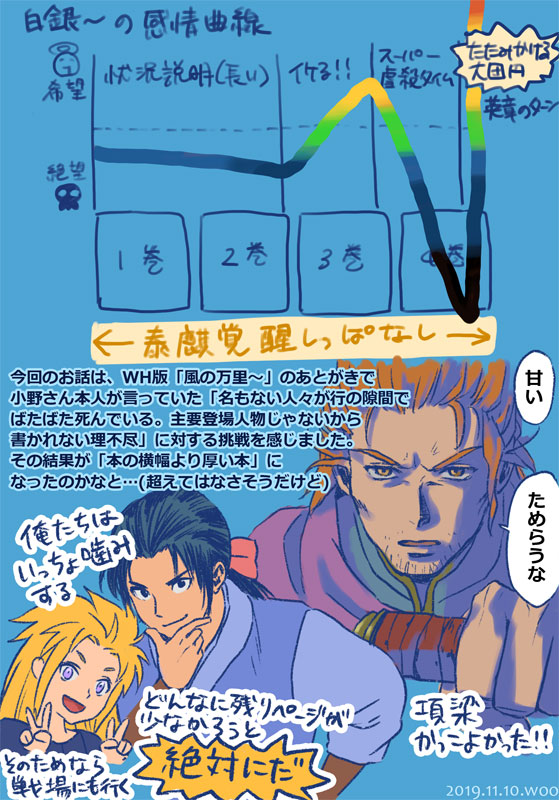 HiakiWoo's tweet photo. #十二国記 サイトが消えたのと一緒に「白銀の墟 玄の月」刊行時の感想が見れなくなっていたので再掲します。 https://t.co/cvWeO26WGe