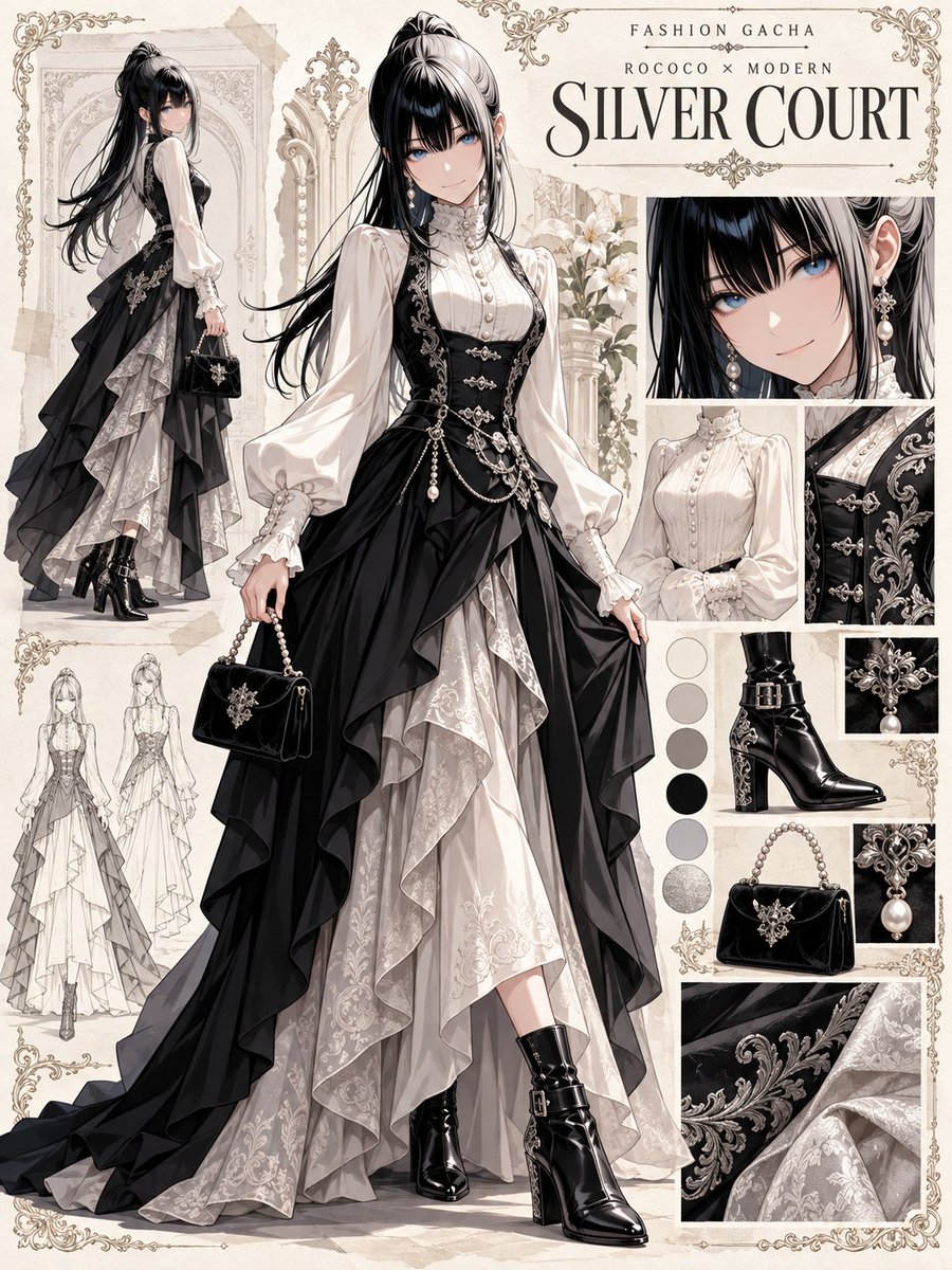 notoro_ai's tweet photo. 「RANDOM FASHION GACHA」のプロンプトを短くまとめて、手軽にコピペできるようにしてみました。 https://t.co/xnvaV3aV0M