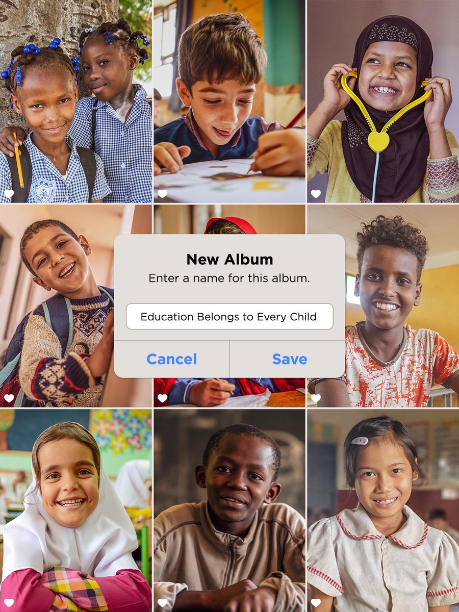 EAA_Foundation's tweet photo. Education belongs to every child.

No matter where a child lives or what circumstances surround them, their right to education should not be up for negotiation.

Education is a right. It belongs to every child. https://t.co/T2MJ0Fmque