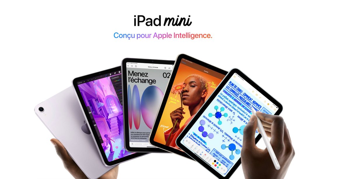 BlogNTMedia's tweet photo. 📱🔥 La plus petite tablette d'Apple passe au niveau supérieur ! Écran OLED, surpuissante puce A20 Pro et étanchéité revue : le futur iPad mini 8 promet une mise à niveau majeure. Tout savoir ici 👇

https://t.co/4DrgZdDUnw 

#iPadmini8 #AppleOLED #A20Pro https://t.co/8m0fhuyEGL