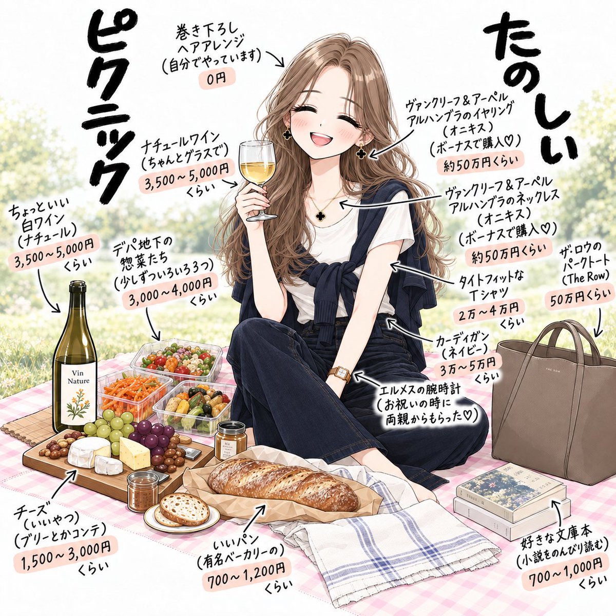 rusinsw's tweet photo. これまでの人生でいろんな子とピクニックしたことあるけど実際はこんな感じだと思う

←女子大のたのピク女子　早慶とICUのたのピク女子→ https://t.co/wahAA3hobi