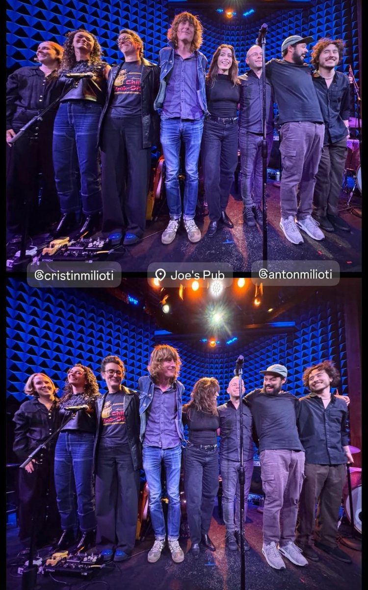 MiliotiUpdates's tweet photo. Cristin and her band onstage at Joe's Pub. https://t.co/e34drZSaNs