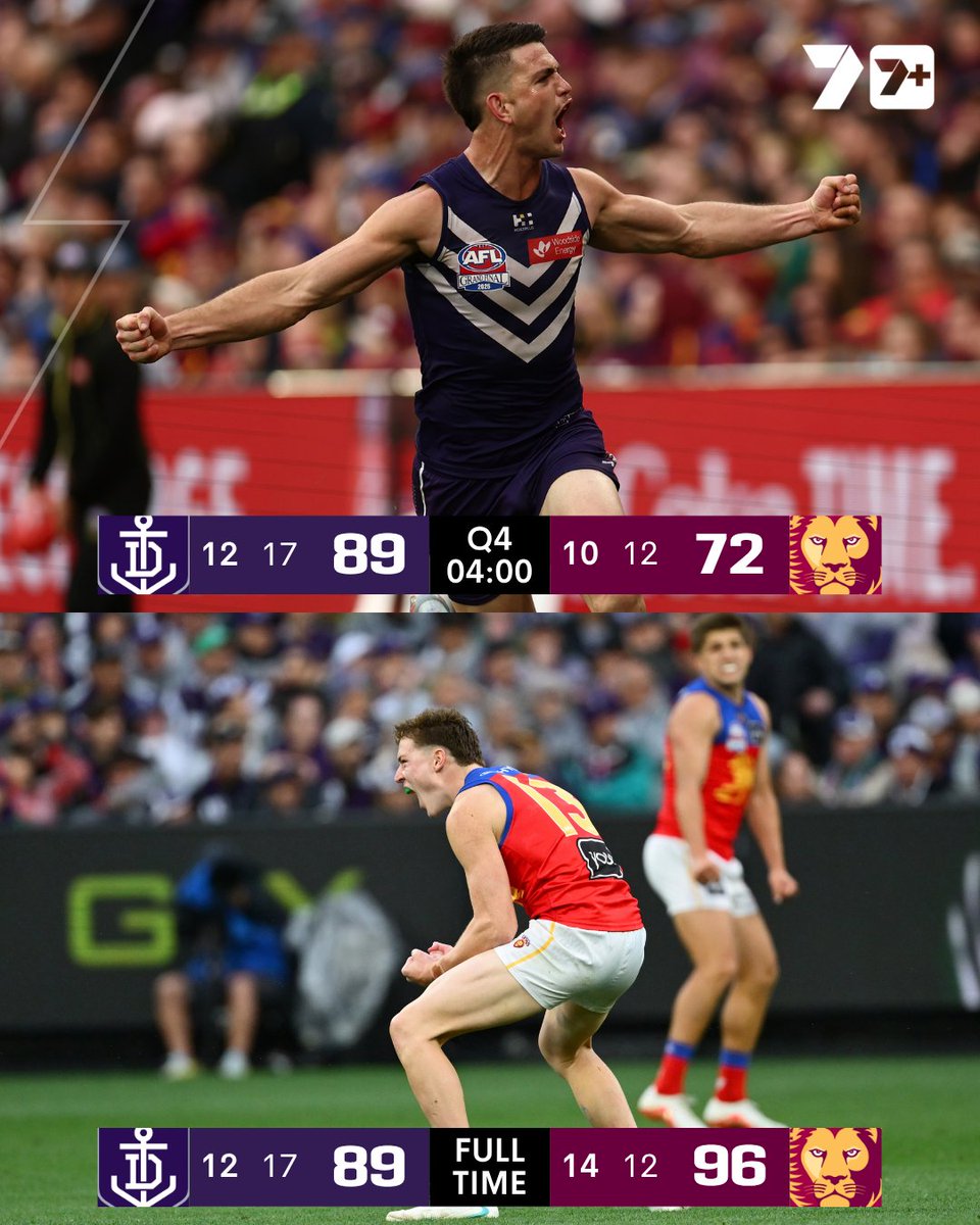 7AFL's tweet photo. What the hell just happened?!

#AFLGF https://t.co/aeLeOgq6ML