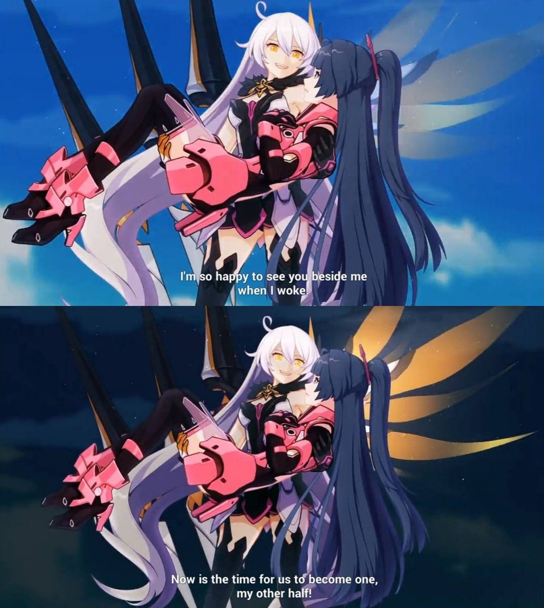 eIioholic's tweet photo. mei is stronger than me because if my beautiful girlfriend ever turned evil and said all this to me (even if she only turned evil because she got possessed), i’d be joining her immediately https://t.co/rEXNERiC6X