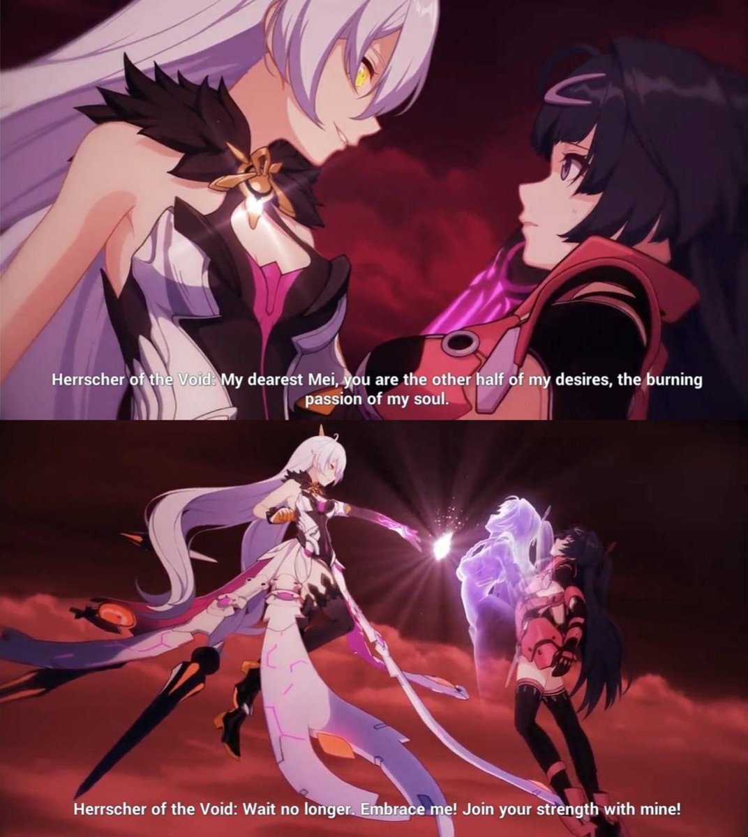 eIioholic's tweet photo. mei is stronger than me because if my beautiful girlfriend ever turned evil and said all this to me (even if she only turned evil because she got possessed), i’d be joining her immediately https://t.co/rEXNERiC6X