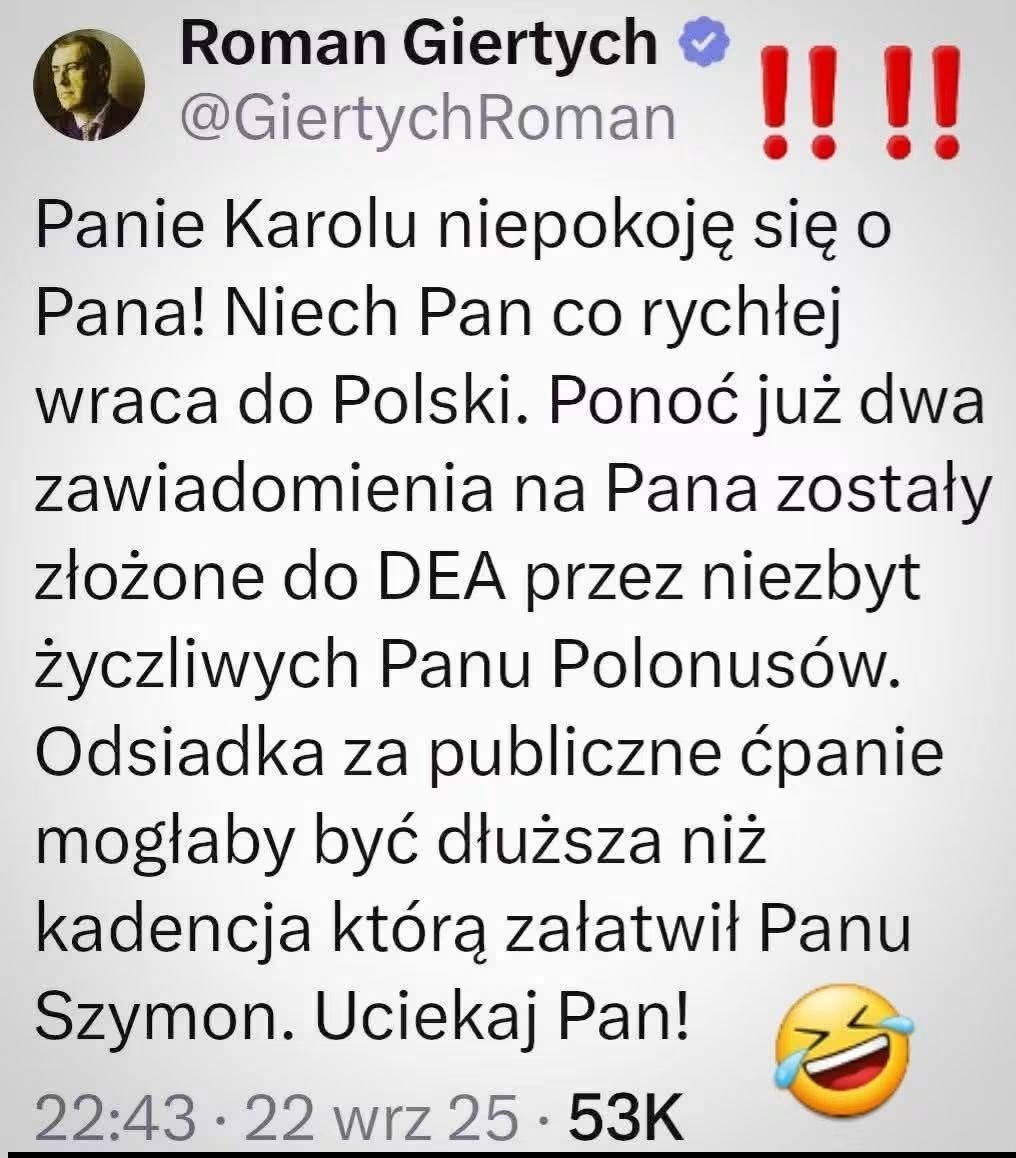 PrzemyslawSwid2's tweet photo. Pojechał po rajtuzach. https://t.co/FBBrDvpKvw