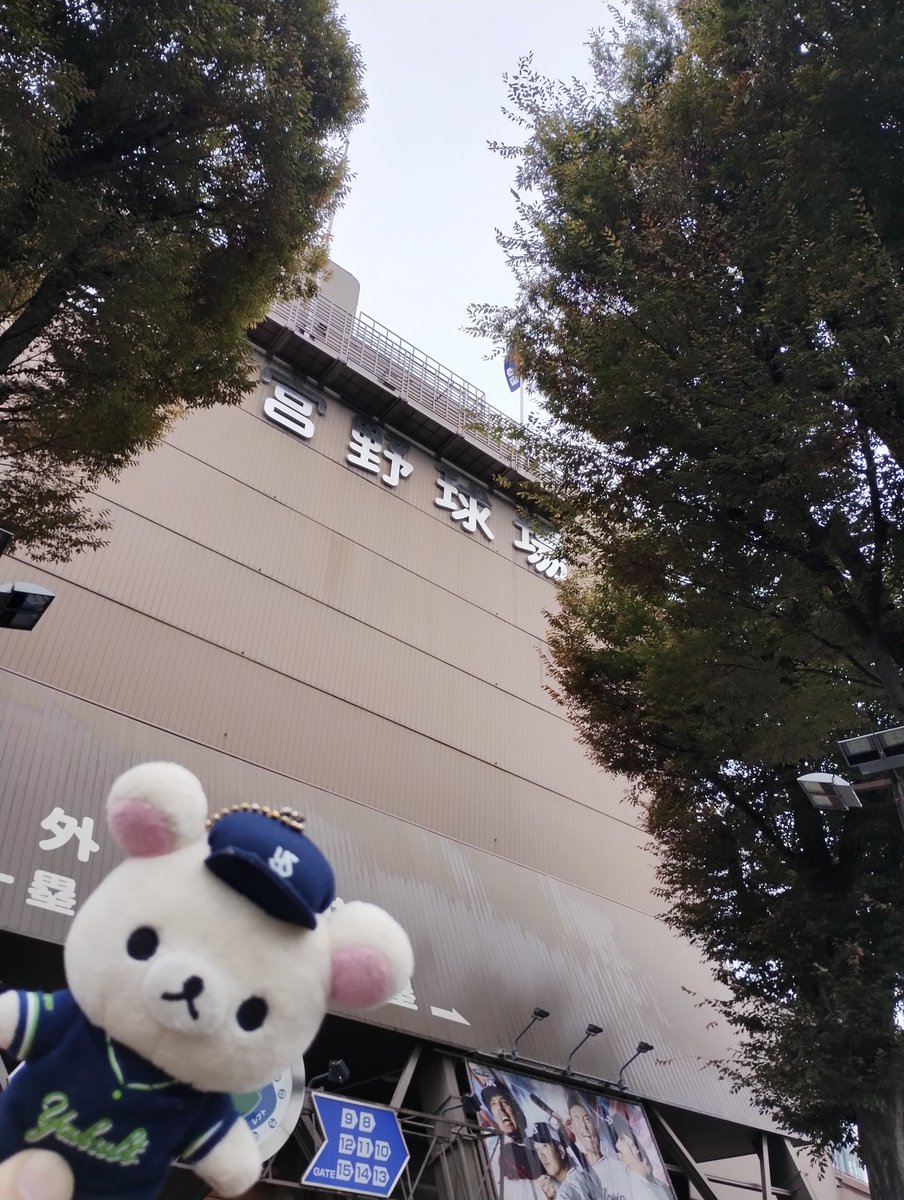 mohihi13's tweet photo. 神宮球場到着しましたー！Let's Go Swallows！ https://t.co/H6rCeIc8Jq