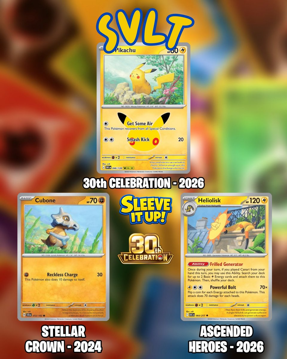 SleeveItUpTCg's tweet photo. SVLT
A relatively new artist in the scene, with no full cards to show YET.
But these soft, melancholic guache palletes speak to me. I can't wait to see an IR with this art.
25/31
#Svlt #Pokemon #Pokemon30 #PokemonCelebration #Pokemon30th
#30thPikachu #PokemonArt https://t.co/6YmlHJQH4u