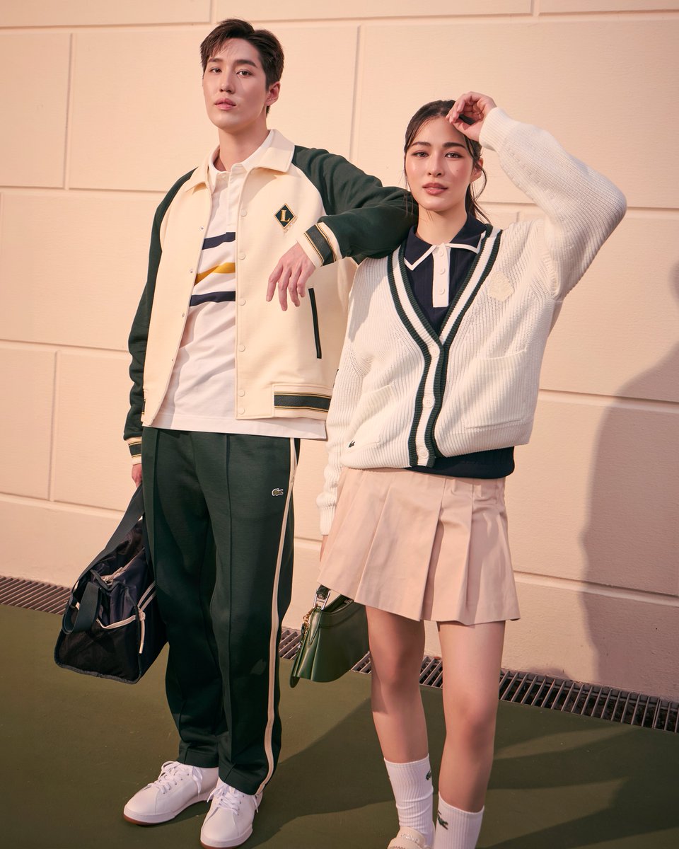 mintmag_th's tweet photo. พี่วิชัยเจอจันทร! เสิร์ฟความเท่ 'หลิงหลิง - ต่อ' ถ่ายทอดเสน่ห์แห่ง SPORT &amp; LIFESTYLE ของ LACOSTE ผ่านคอลเลกชัน Fall Winter 2026 เป็นสองสไตล์ Tennis Heritage และ Lifestyle เข้ากับชีวิตประจำวันอย่างดี💚

#LACOSTE #LACOSTETH 
#linglingkwong
#thanapob_lee 
#MintNews https://t.co/UT1xi3rMX5