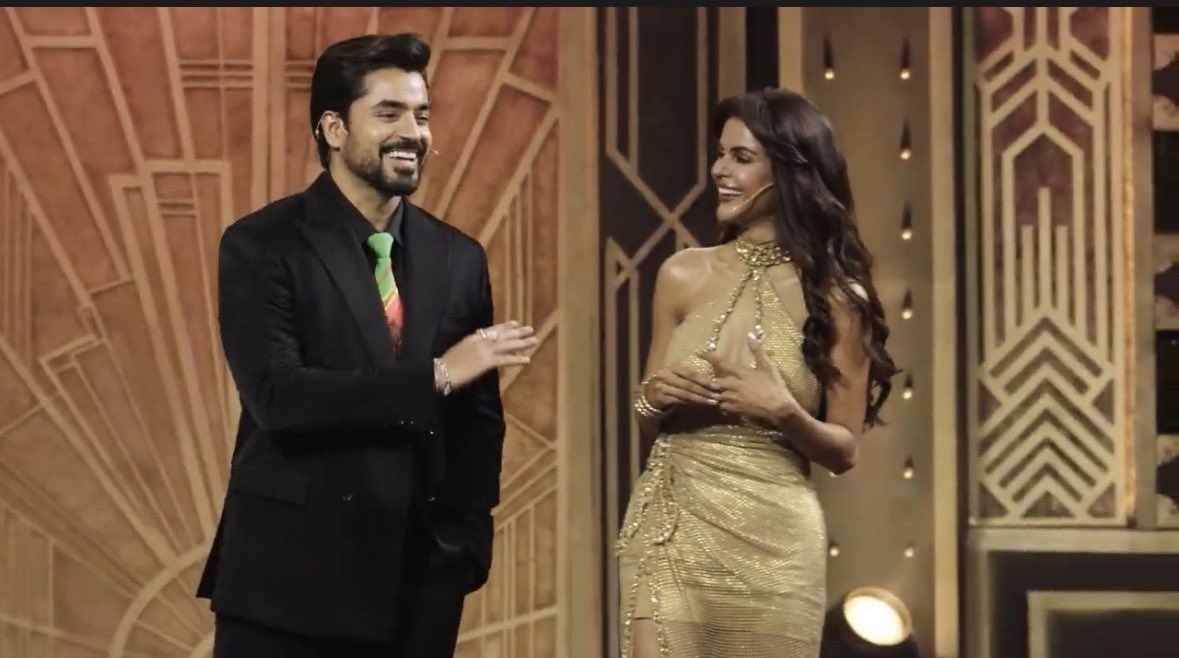 belovedirisa's tweet photo. loved the first interaction of priyanka and gautam!!! excited to see them play and slay the game😭🫶🏻 https://t.co/JKicEmPagJ