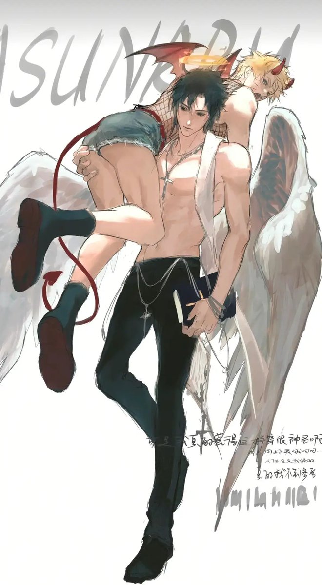 rangxaome123's tweet photo. I’ve fallen in love with another piece of art 😭😭😭
How can it be so beautiful!!!
Here is the artist's info. I’m sharing this without the artist's permission; I just wanted everyone to admire this lovely artwork along with me.
Douyin: Ribs_TvT #sasunaru #佐鸣 https://t.co/7AppkLj39T