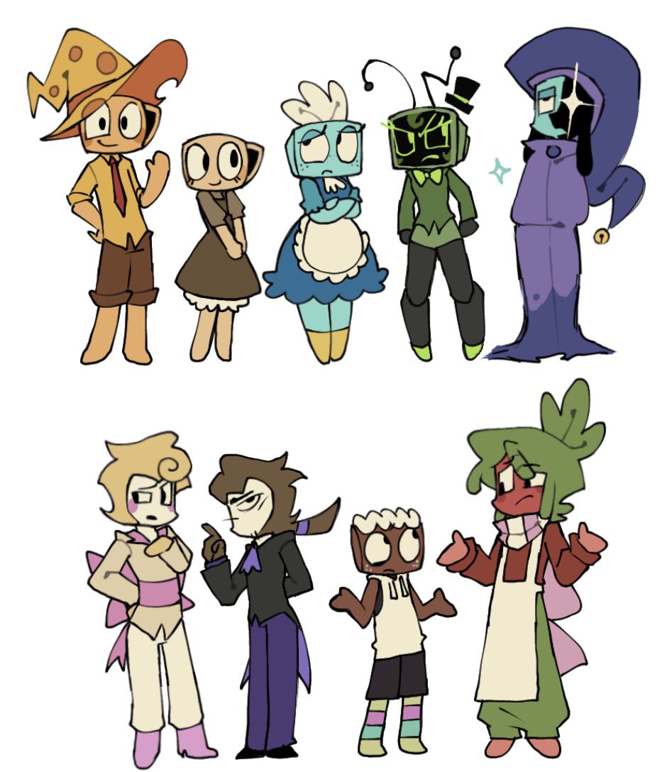 yannie28812392's tweet photo. Im so burnt out with these commisions
Redesigning some toons cuz ill be continuing my Shellys twin au https://t.co/bwTBhVaWXm