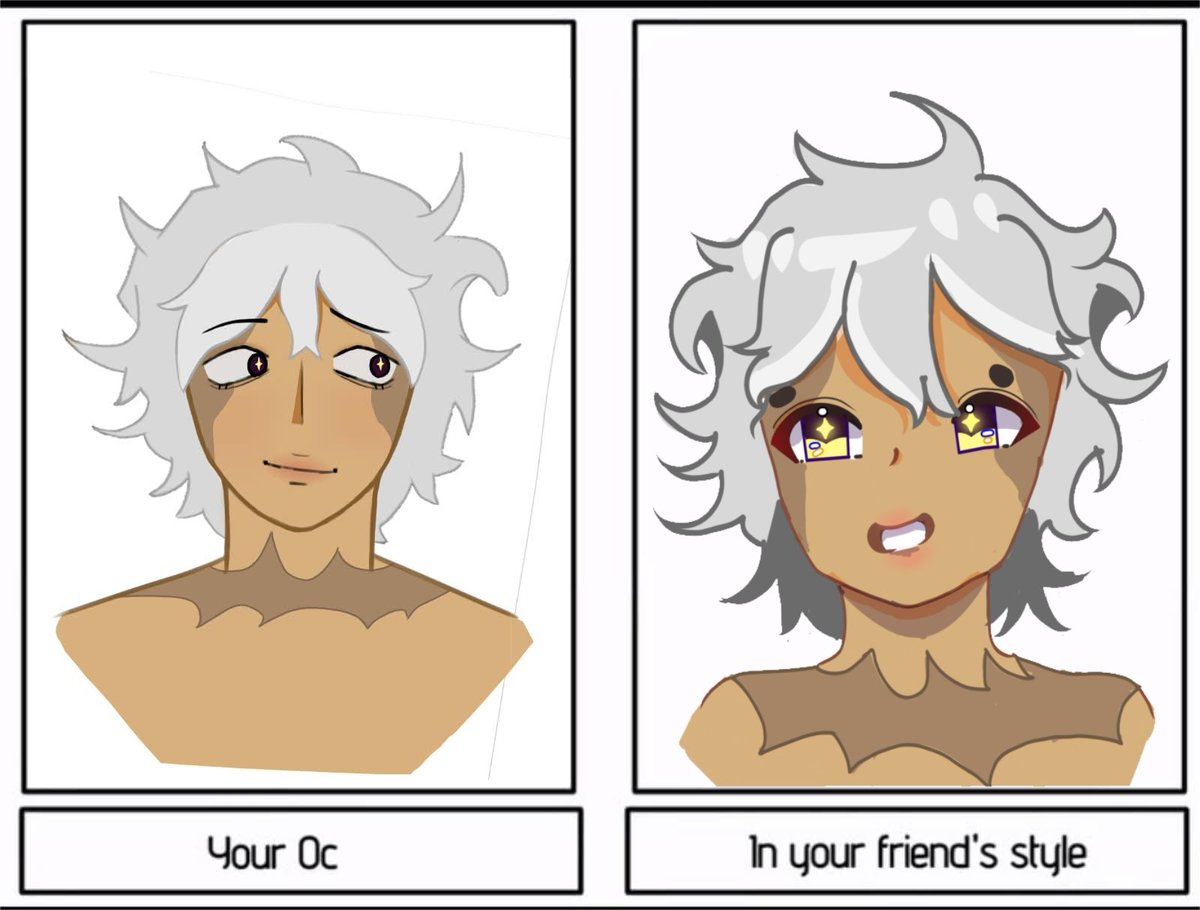 lynnn_human's tweet photo. Drawing trend w my friend
#trend #drawing #collab #oc #digitalartㅤ https://t.co/w9WOMbjhst