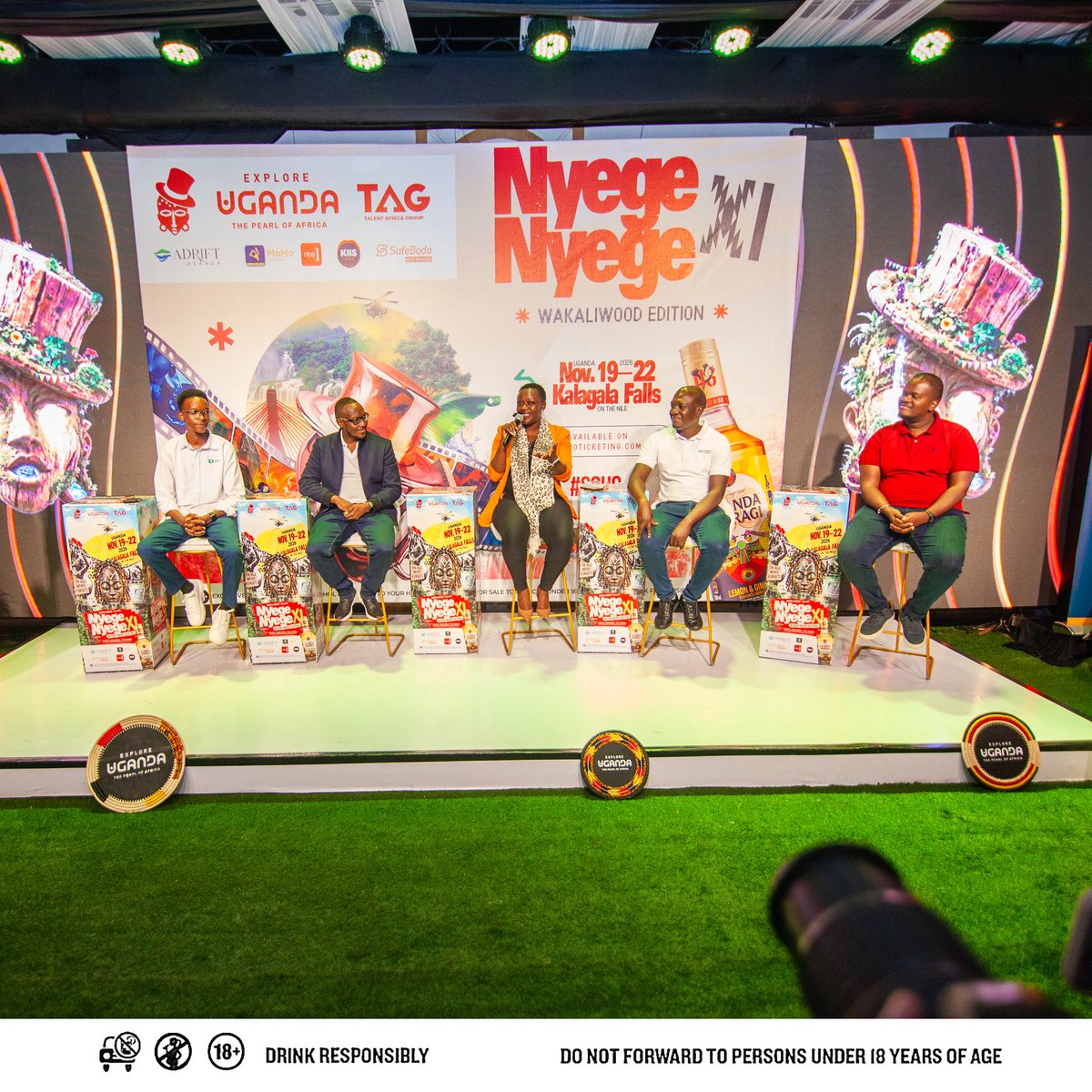 sheilasalta's tweet photo. Nyege Nyege season is officially calling! 🔥🇺🇬
📅 19-22 November  📍 KALAGALA FALLS
Save the date, gather your crew and let’s make memories! 🥂🎶
SPONSORED by Uganda Waragi. ❤️
@UgandaWaragi 

#SOUG 
#TheSpiritThatBindsUs https://t.co/iaCtoAf65r