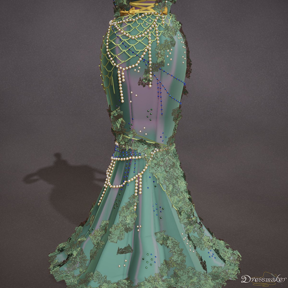 BunniesNikki's tweet photo. close up and angles of the mermaid dress!!
#dressmaker #cozylives https://t.co/MVQBF4Dcmj