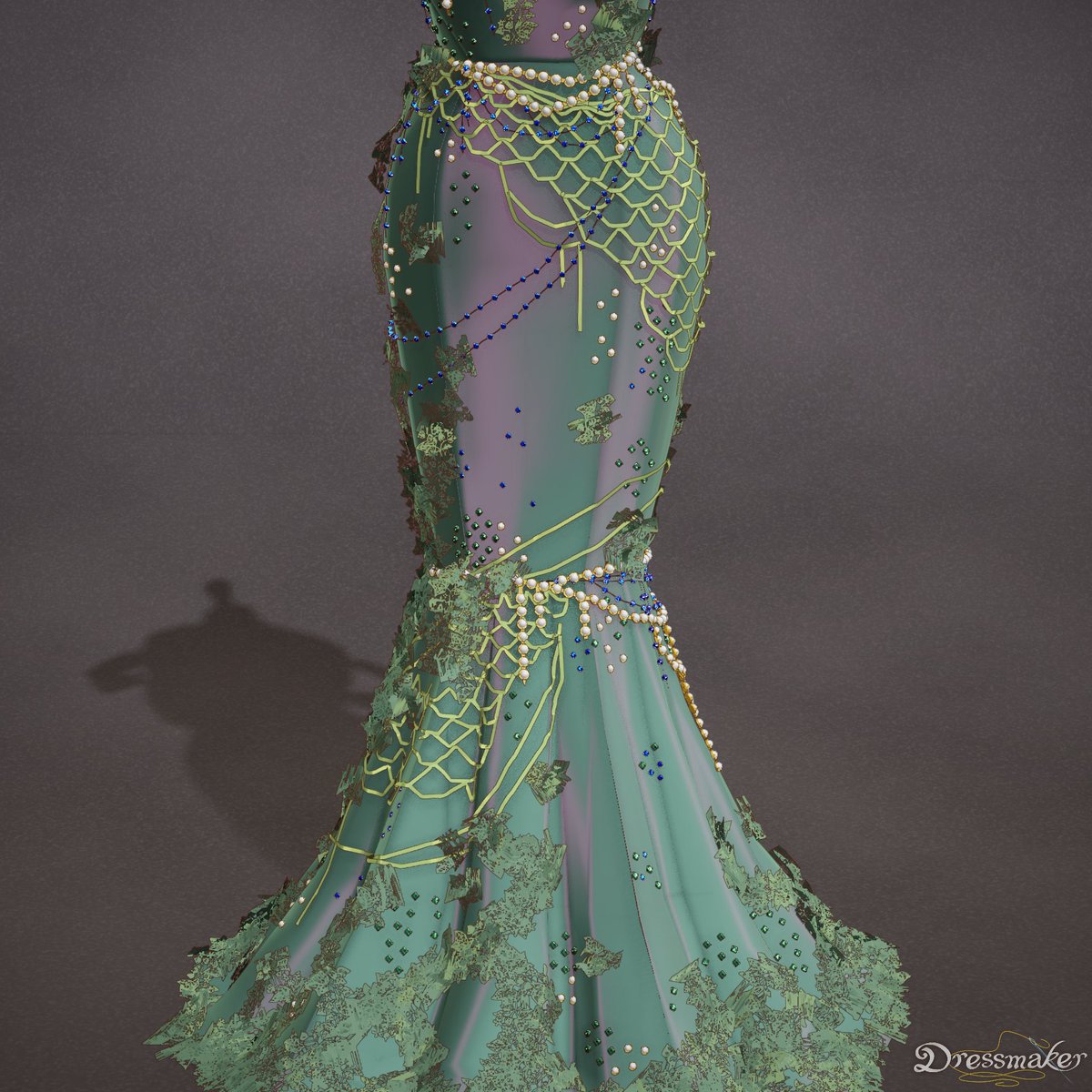BunniesNikki's tweet photo. close up and angles of the mermaid dress!!
#dressmaker #cozylives https://t.co/MVQBF4Dcmj