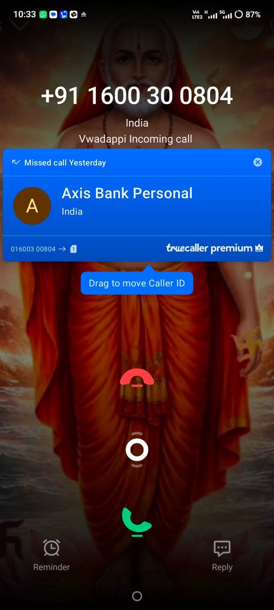 Sreenivasansnr's tweet photo. @AxisBank 
I am being continuously harassed by your recovery agents through repeated calls from Axis Bank . Kindly look into this matter and take appropriate action at the earliest. Please ensure that such repeated calls from this number are stopped immediately. https://t.co/qEDd5EEmXi