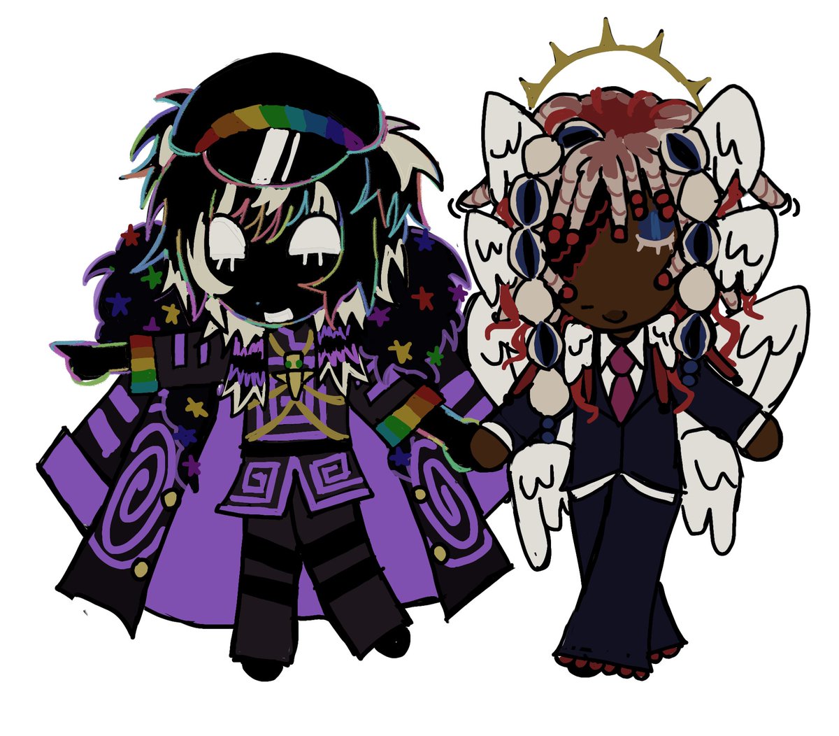 endosk3leton's tweet photo. hi #irisduo Hi .hi why arent theu saying hi Back #spokeisherefanart #eggchanfanart https://t.co/93mJ4Mg6Wa