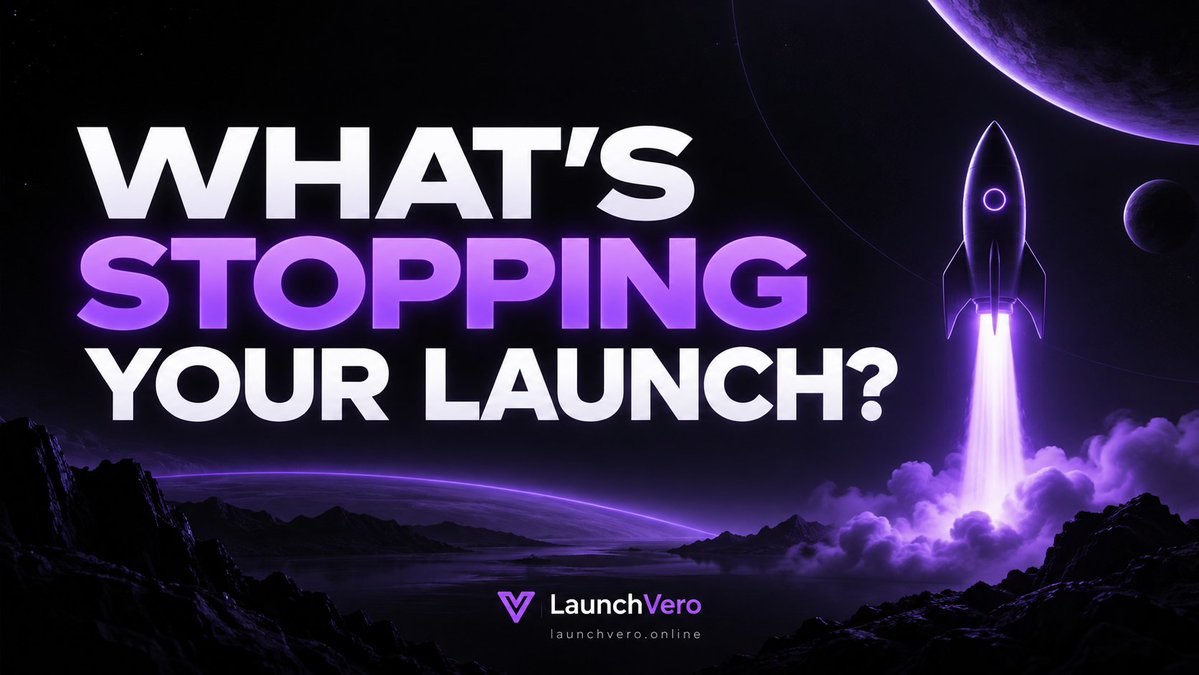 ManojNainhycd's tweet photo. Be brutally honest with me:
What’s stopping you from launching publicly?
No time?
Not ready?
Fear of getting no attention?
I’m building LaunchVero to make launching easier for founders.
What’s your real blocker? 👇
https://t.co/mQoaLkzdDa https://t.co/CzXGzmEfVx