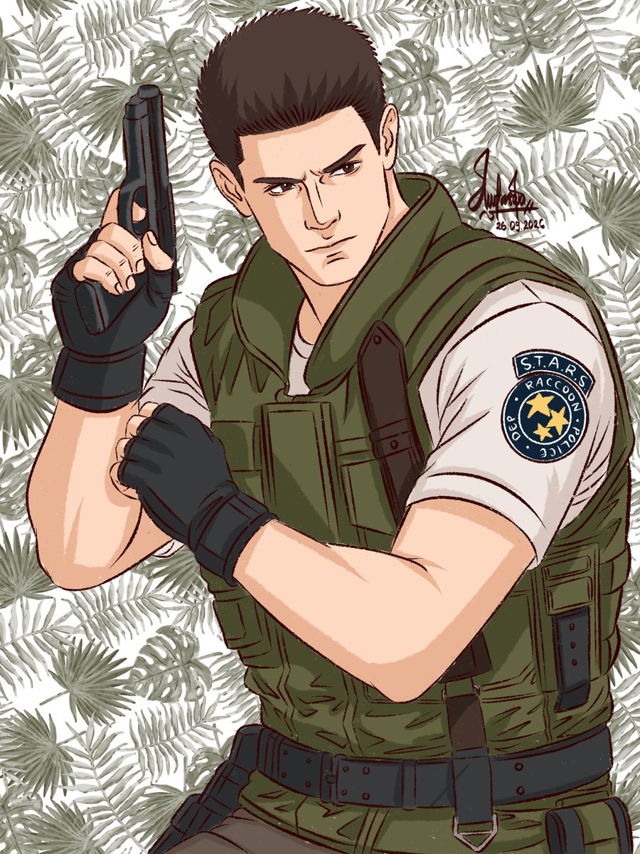 perfectgradient's tweet photo. C is for Chris Redfield.

Another member of S.T.A.R.S. joins the collection! And next up… Barry Burton! 👀✨

#ChrisRedfield #ResidentEvil #ResidentEvilFanart #RE1 #ResidentEvil1 https://t.co/pUXYFLnONY
