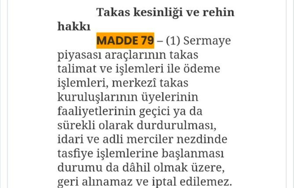 ladellagotte's tweet photo. 1M TL'den az yatırımı olanların ödemesinin yapılacağı yazılıyor

bunu yapmak aşağıdaki maddeyi çiğnemek demektir.. mahkemeler bu davalarla dolup taşar. ben dilekçemi bile hazırladım.

salı günü bu yanlıştan dönerler umarım

#TeraMağduriyetiSonBulsun #TeraMağdurlarıÇözümBekliyor https://t.co/IQVyImBdyd