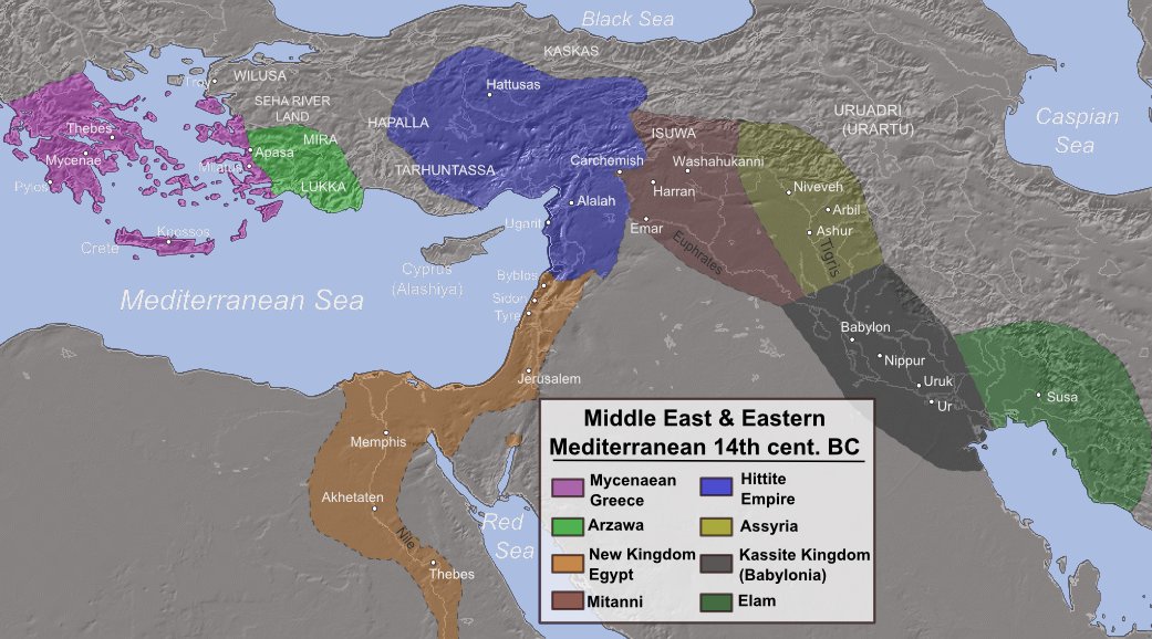 hogrbe's tweet photo. If Zionists can execute a 2,000 years old claim on Palestine, then by the same logic, Egypt can execute a 3,000 years old claim on that land, as it was part of the Egyptian Kingdom long before the kingdoms of Judea and Israel existed. Such claims are unrealistic and only cause much pain and human suffering. It should never have been allowed.