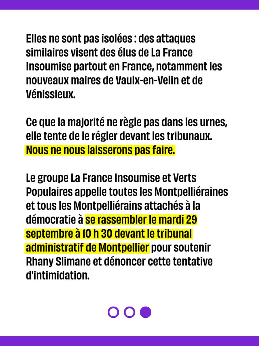 slimane_rhany's tweet photo. 🚨 Je suis visé par 3 recours contre mon election 

Le PS cherche à écarter un élu qui fait son travail d'opposition

Ce que le PS ne règle pas dans les urnes, il tente de le régler devant les tribunaux comme à (Vaulx-en-Velin, Vénissieux)

Nous ne nous laisserons pas faire ! https://t.co/HaoQeyFbtJ