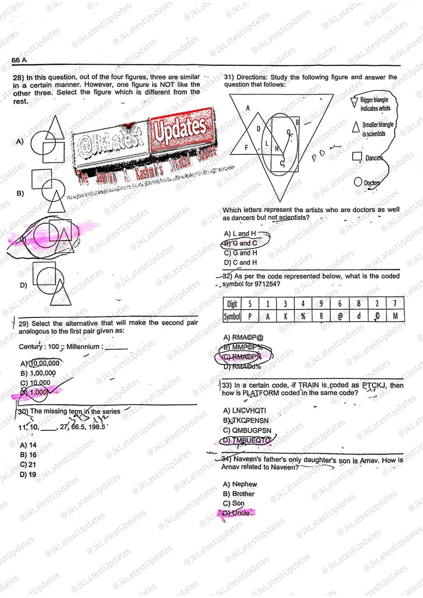 JkLatestUpdates's tweet photo. >> #SKUAST #Kashmir : Question Paper Cum Answer Key For the Posts of Accounts Assistant #JkLatestUpdates
>Check https://t.co/dBk09VmFJ3
#QuestionPaper #AccountAssistant #AccountsAssistant #AnswerKeys https://t.co/jIENyTsnXF