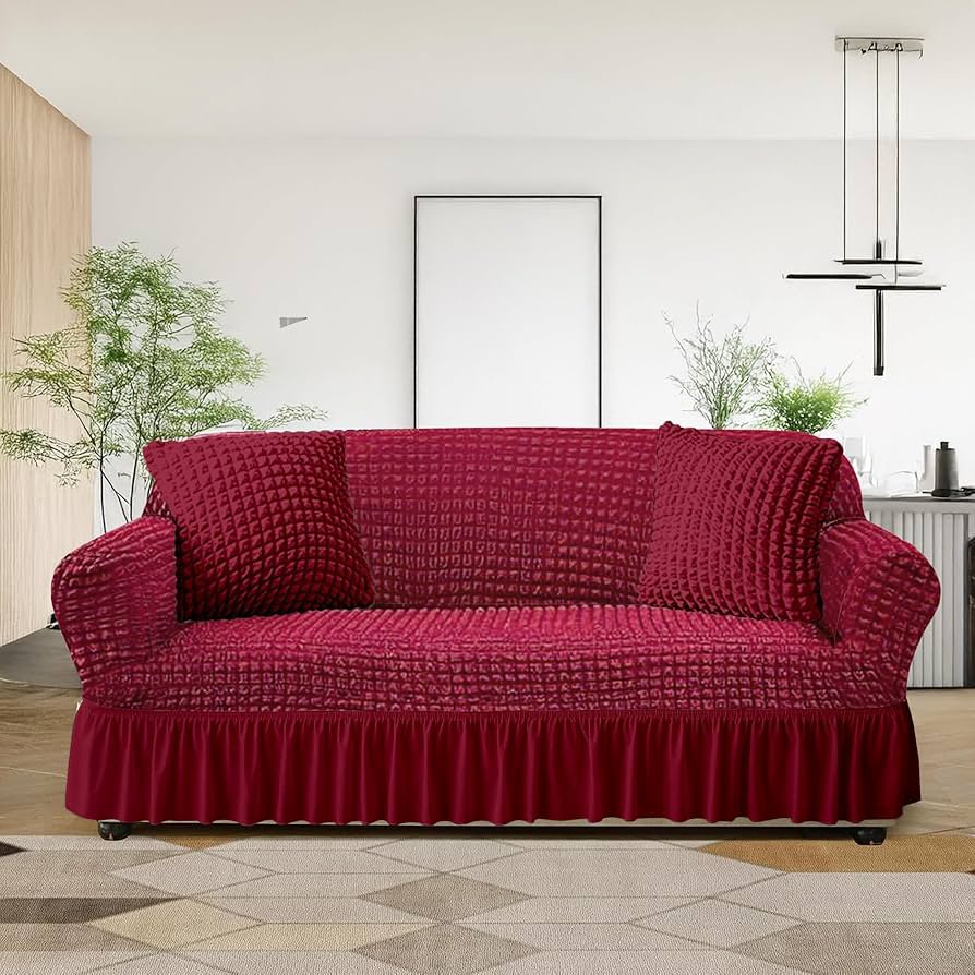 HseholdsItems's tweet photo. 👑 3 Seater Bubble Loose Covers @3400/=🛋️✨
_Stylish, stretchy &amp; easy to fit._
 Available in  NavyBlue, Grey, Chocolate &amp; Maroon.
#loosecovers 
📞  0721902040 https://t.co/G2WYU8VFb8