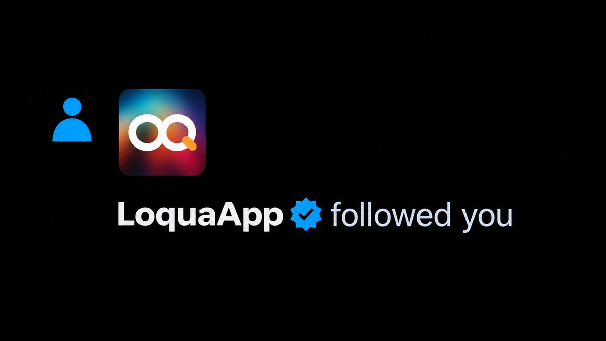 LoquaApp's tweet photo. Following back 5 users today! 👀

Want to be one of them?

- Follow @LoquaApp 
- Like &amp; Repost
- Comment "Done" below https://t.co/cFW1Hjx9cn
