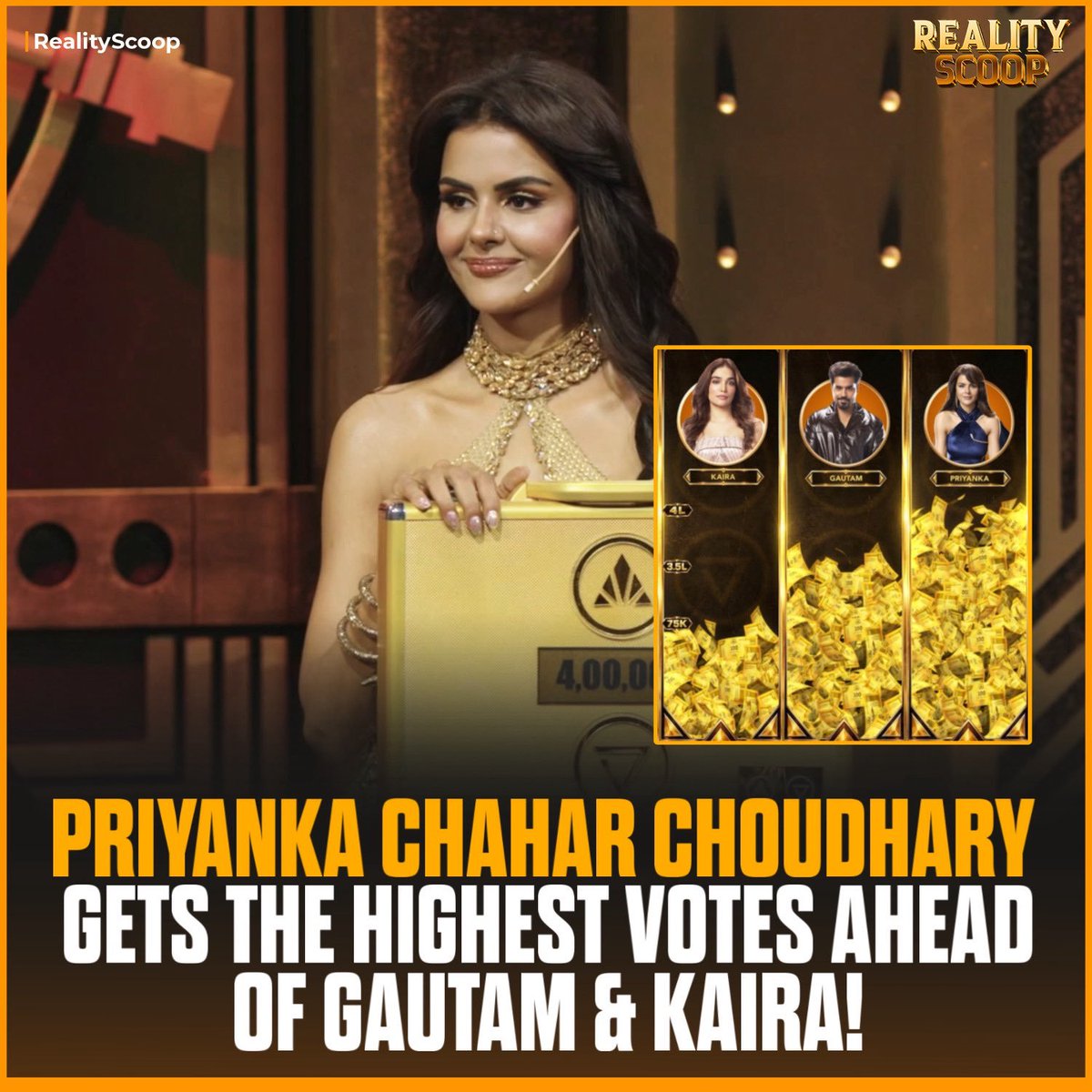WishsenseS1ca9's tweet photo. Priyanka Chahar Choudhary, the OG Queen, is absolutely KILLING it on the stage! So happy she made it to the Penthouseโnow the real game begins! Canโt wait to see her slay, strategize and own #RiseAndFall2! ๐โค๏ธ
#PriyankaChaharChoudhary #PCC #OGQueen #RiseAndFall2 #Penthouse https://t.co/mZehQoa4qp