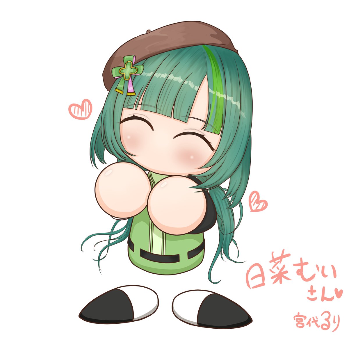 ruri_miyashro's tweet photo. がんばれ～✨ ないふぁいっ❣

#日菜むい
#にちなあーと
#VBC2026 https://t.co/l43VPXLhvF