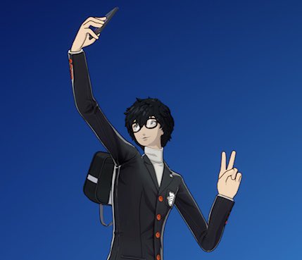 ApollosPythia's tweet photo. I haven’t seen anyone do this yet awwww I love you Joker Persona Fortnite https://t.co/nGg70T2zkX
