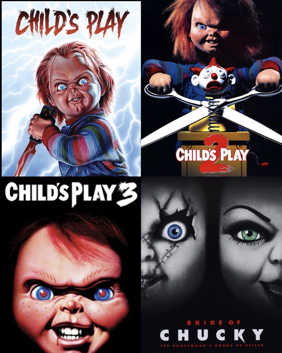 HouseOfHorrorCo's tweet photo. Which movie do you like most? 🔪🩸 https://t.co/lWMAzA6HdP