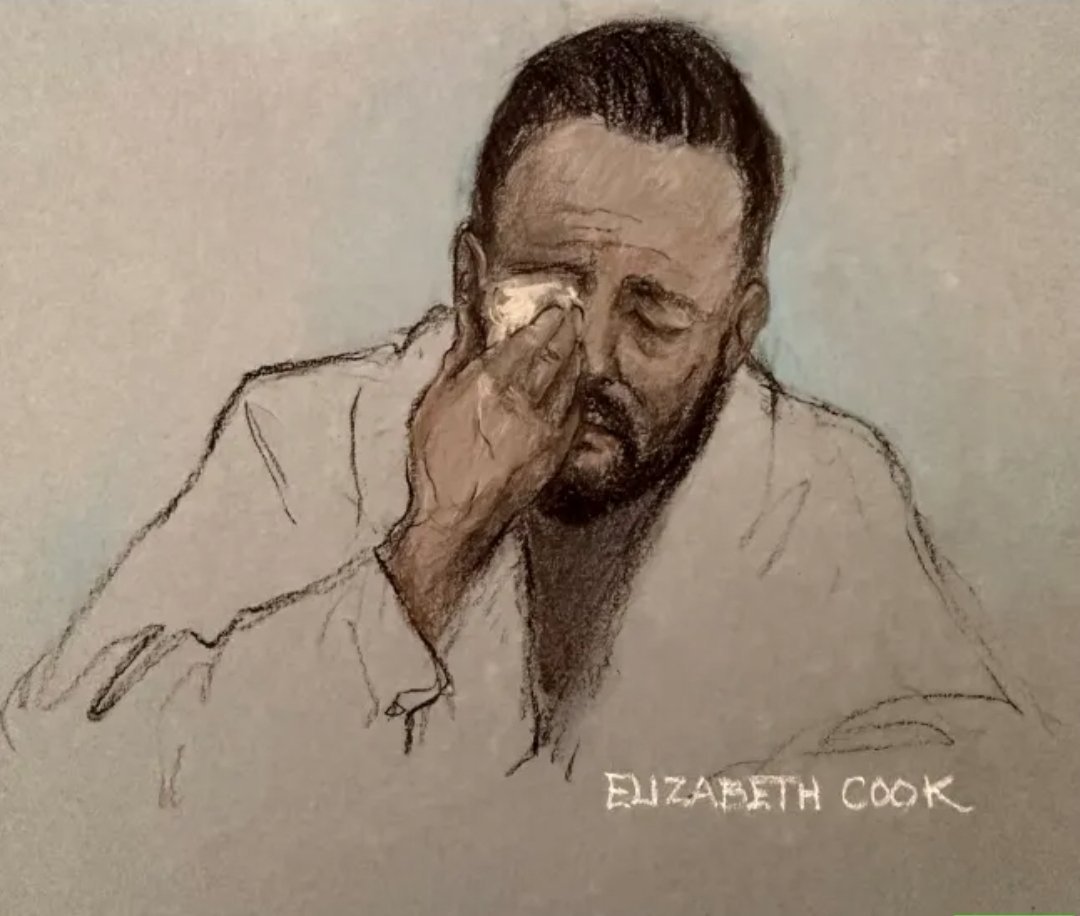 gkript123's tweet photo. @johnknightleic @sarahwhitetruth Crime is still a crime mate.
Judging by the court sketch ... your idol tommo will be some fellas boy toy in prison. Hard man persona finished ...
He'll put a new meaning on the term "doing a stretch in prison"
What a gimp https://t.co/l8cwxo4JWg