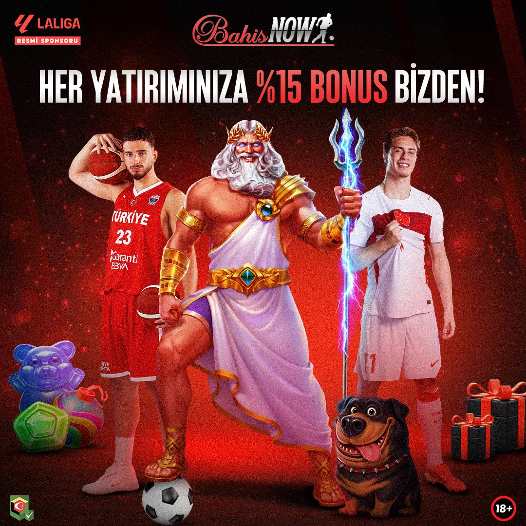 BahisNow66's tweet photo. 📢 HER YATIRIMA ÜST LİMİTSİZ %15 BONUS BAHİSNOW'DAN ‼️  

🎁 BahisNow’da tüm yöntemlerle yapacağın yatırımlara, dilediğin alanda kullanabileceğin %15 çevrimli bonus hediye!   

💰 Hemen üye ol, bonustan faydalan!  

🔗 BahisNow güncel site giriş linki profilde. https://t.co/B1z1C2p1M3