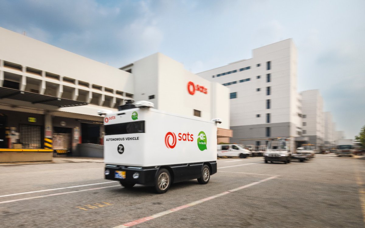 Cargoconnect_'s tweet photo. ๐๐๐๐ ๐๐๐ฎ๐ง๐๐ก๐๐ฌ ๐๐ฎ๐ญ๐จ๐ง๐จ๐ฆ๐จ๐ฎ๐ฌ ๐๐๐ซ๐ ๐จ ๐๐๐ก๐ข๐๐ฅ๐ ๐๐๐ซ๐ฏ๐ข๐๐ ๐๐ญ ๐๐ก๐๐ง๐ ๐ข ๐๐ข๐ซ๐๐ซ๐๐ข๐ ๐ก๐ญ ๐๐๐ง๐ญ๐ซ๐
๐๐จ ๐ซ๐๐๐ ๐ฆ๐จ๐ซ๐, ๐๐ฅ๐ข๐๐ค ๐ก๐๐ซ๐: https://t.co/kdcyajo3UR
#SATS #ChangiAirport #AutonomousCargoVehicles #cargoconnect https://t.co/QxDKHnYvjL
