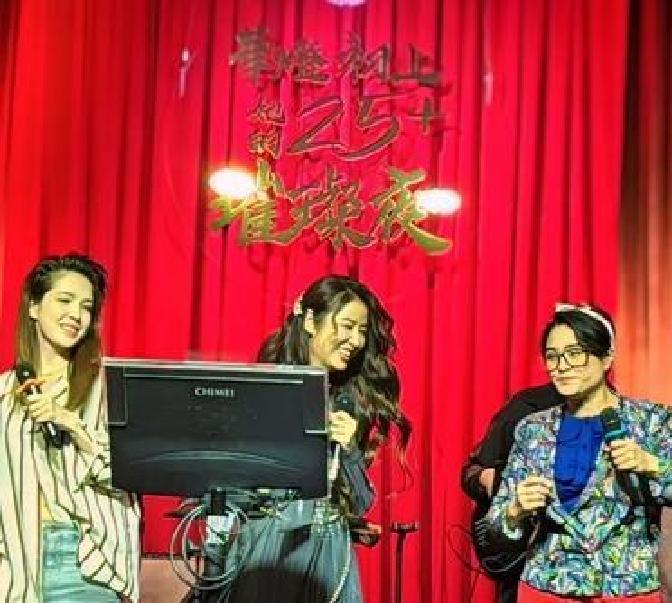rinajane934265's tweet photo. Just crashed the hottest variety show taping today! Non-stop laughs and chaotic fun 10/10 would recommend  #VarietyShowVibes https://t.co/ulB2sln0vV