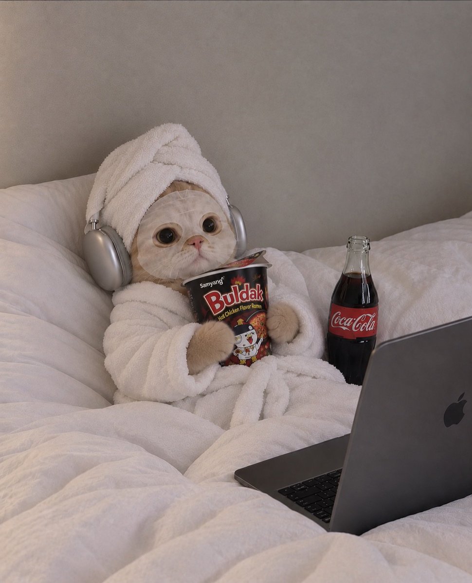 catflixseries's tweet photo. my evening routines https://t.co/HA9NhLineY